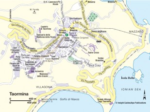 Map of Taormina
