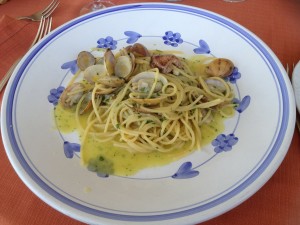 pasta with clams