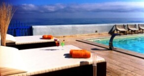 Hotel on the beach in Sicily